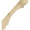 Ekena Millwork 6"W x 30"D x 34"H Olympic Rough Sawn Knee Brace, Douglas Fir BRC06X30X34OLY00RDF - alternate 3